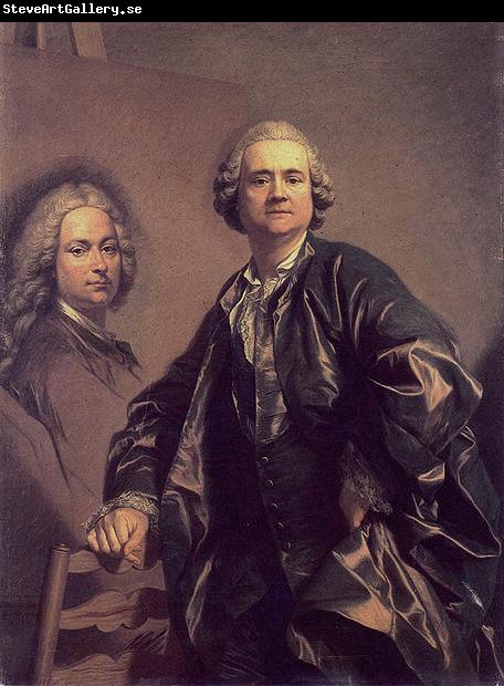 Louis Michel van Loo Self portrait